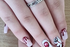 Praca Pani Tatjana Rozkolodko (Beautyart by Tati), na pazurkach Ani