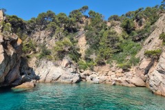 Rejs statkiem z Pineda de Mar do Tossa de Mar na Costa Brava