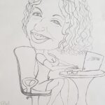 Karykatura wykonana przez Anetę, absolwentkę 4ht 2015 ZS nr 1