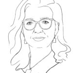 Rysunek wykonany przez Klaudię, absolwentki 4tr 2022 ZSTiL Nr 2